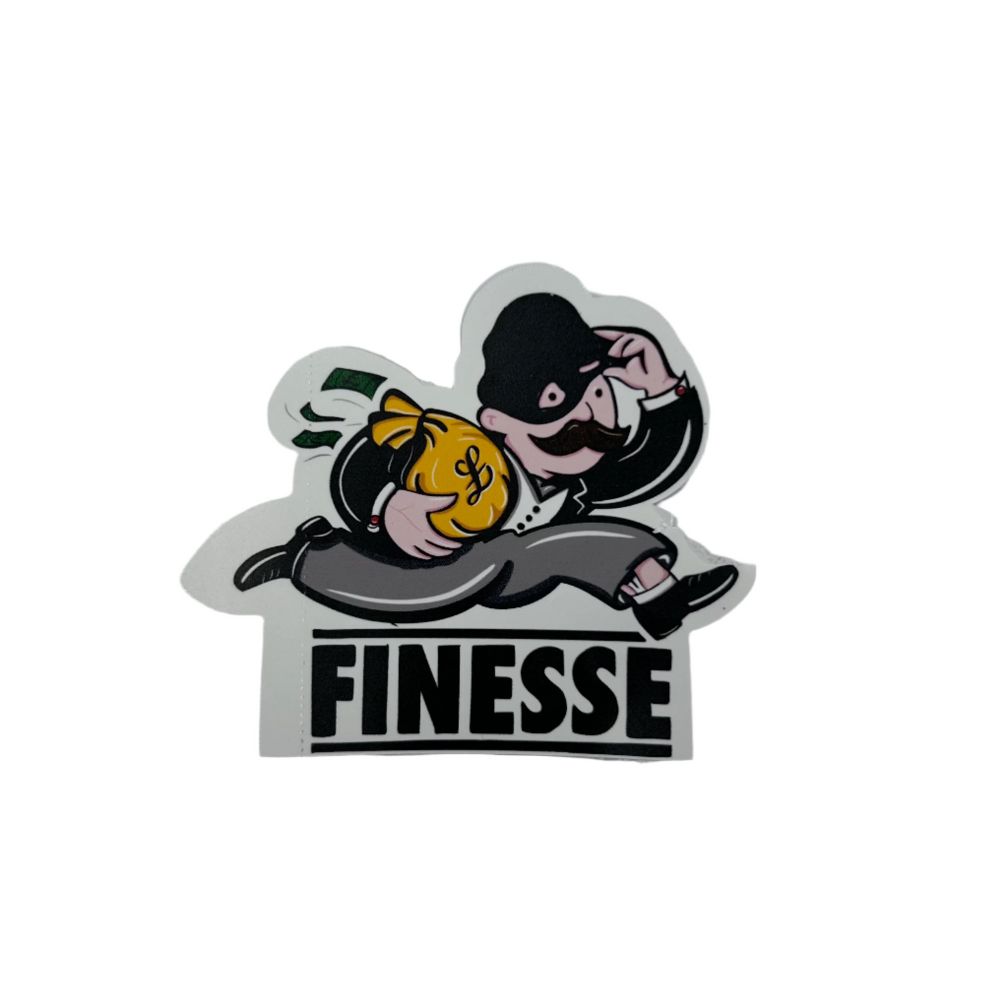 MONOPOLY 'FINESSE' STICKER