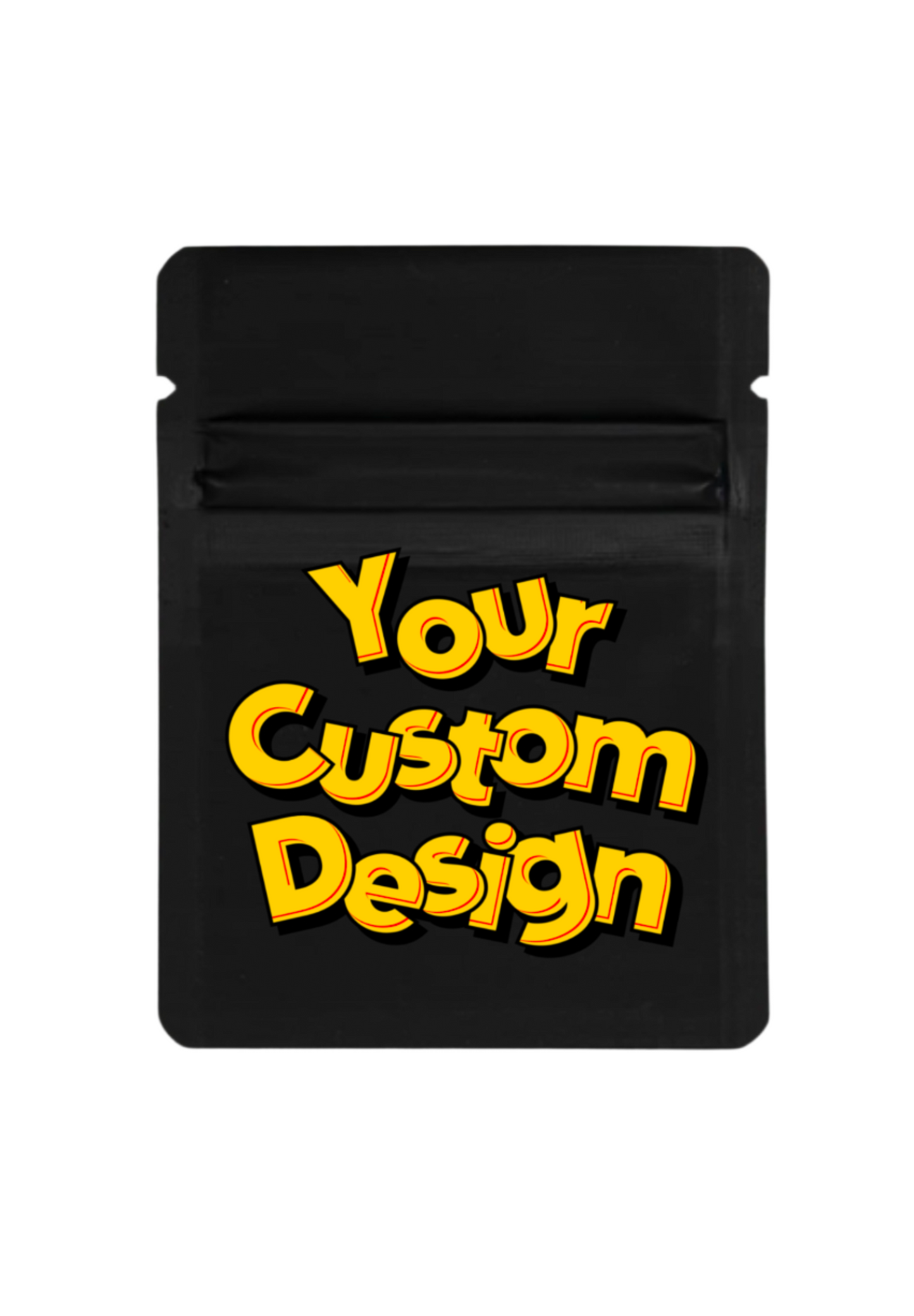CUSTOM STICKER PRINT MYLAR BAGS