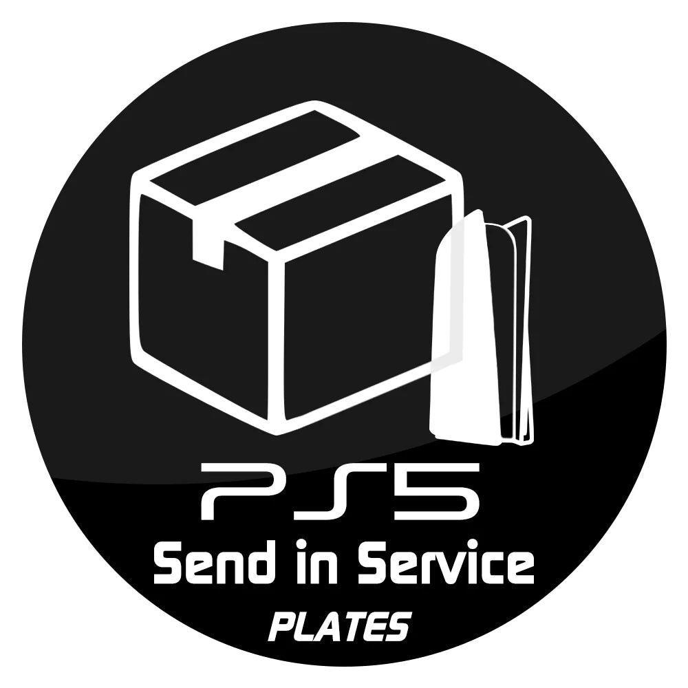 PS5 PLATES SEND IN SERVICE