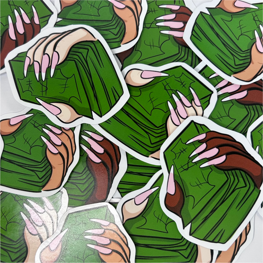 "PRETTY PAID" STICKER
