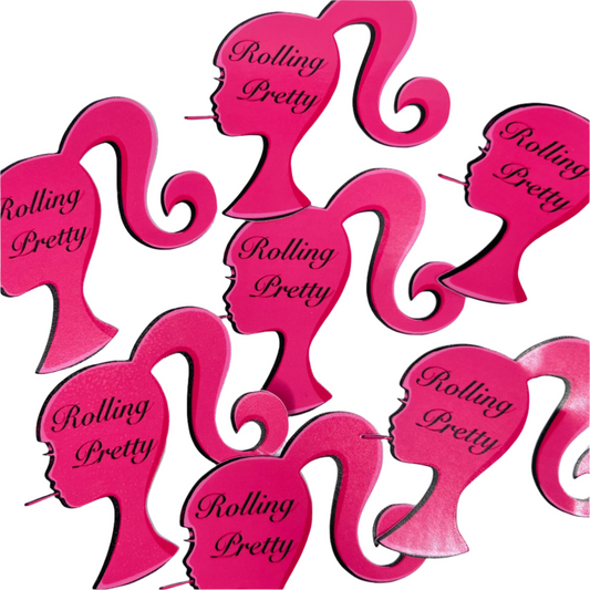 "ROLLING PRETTY" STICKER