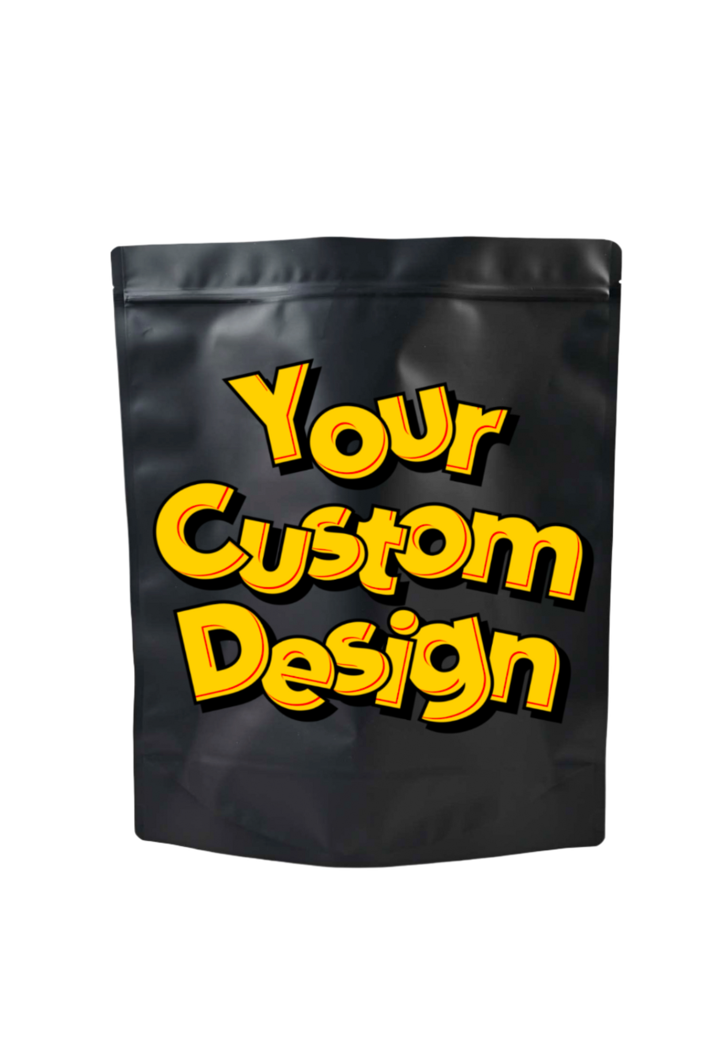 CUSTOM STICKER PRINT MYLAR BAGS