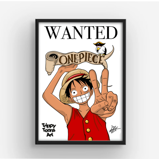 VINTAGE ONE PIECE - MONKEY D LUFFY
